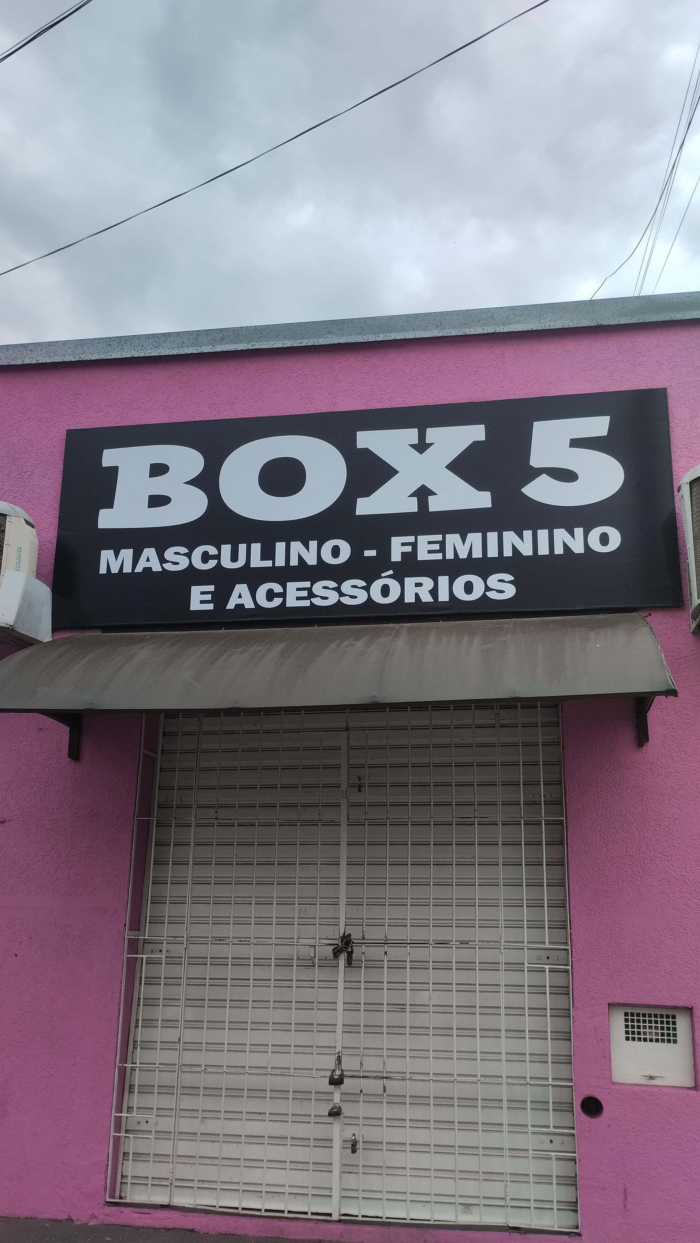 Box 5 Masculino - Feminino e Acessórios