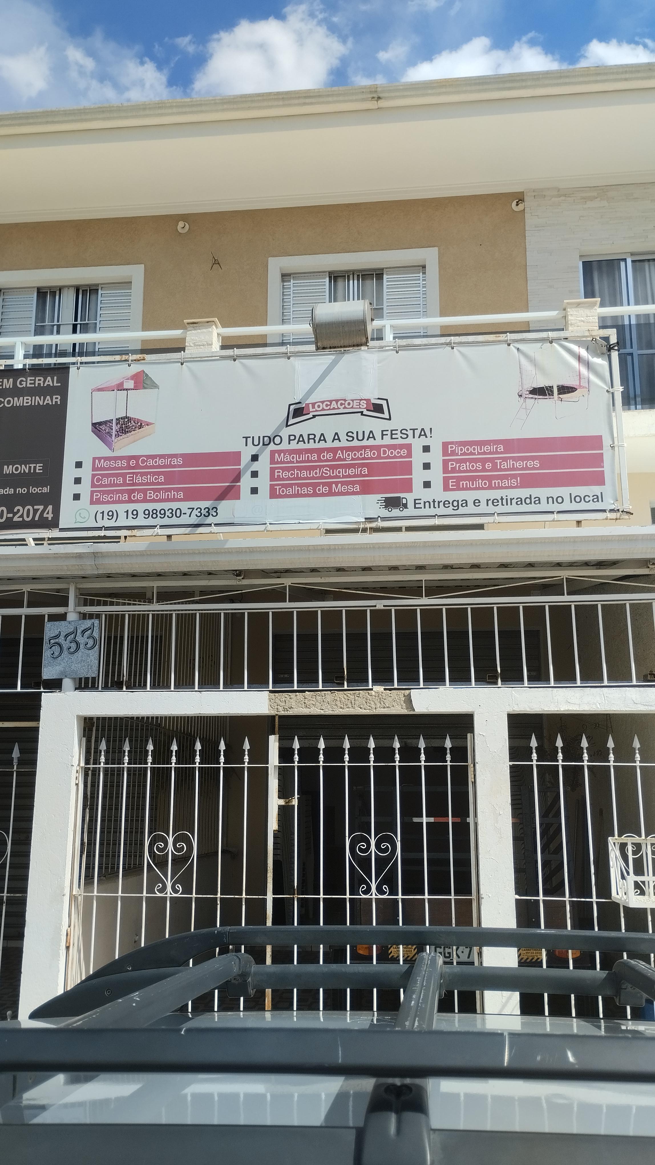 Locações para Festa